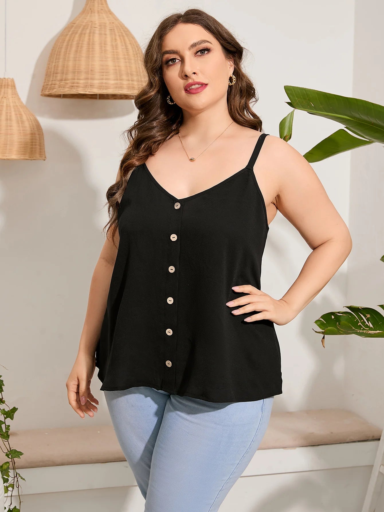 Top de talla grande para mujer